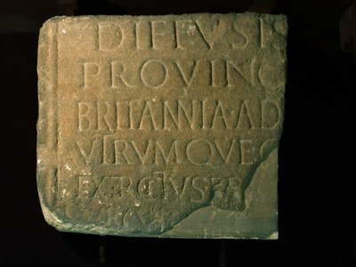 Fragmento de una Tableta Romana de Roman